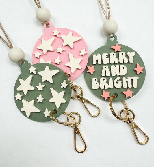 holiday collab x rachael burnett lanyard