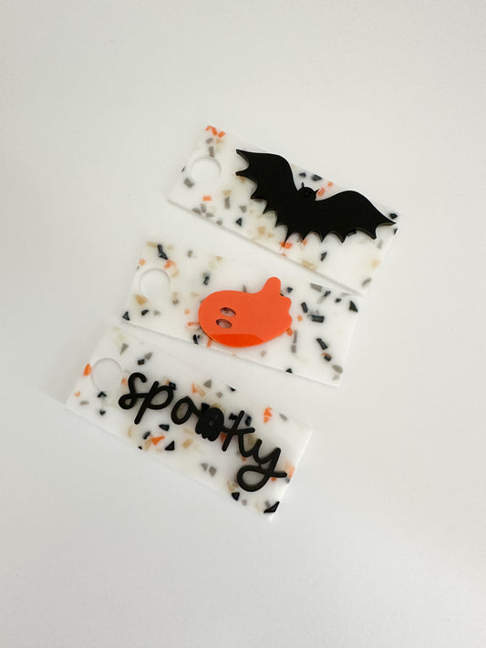 favorite cup charm / Halloween themed (preorder, ship date August 26)