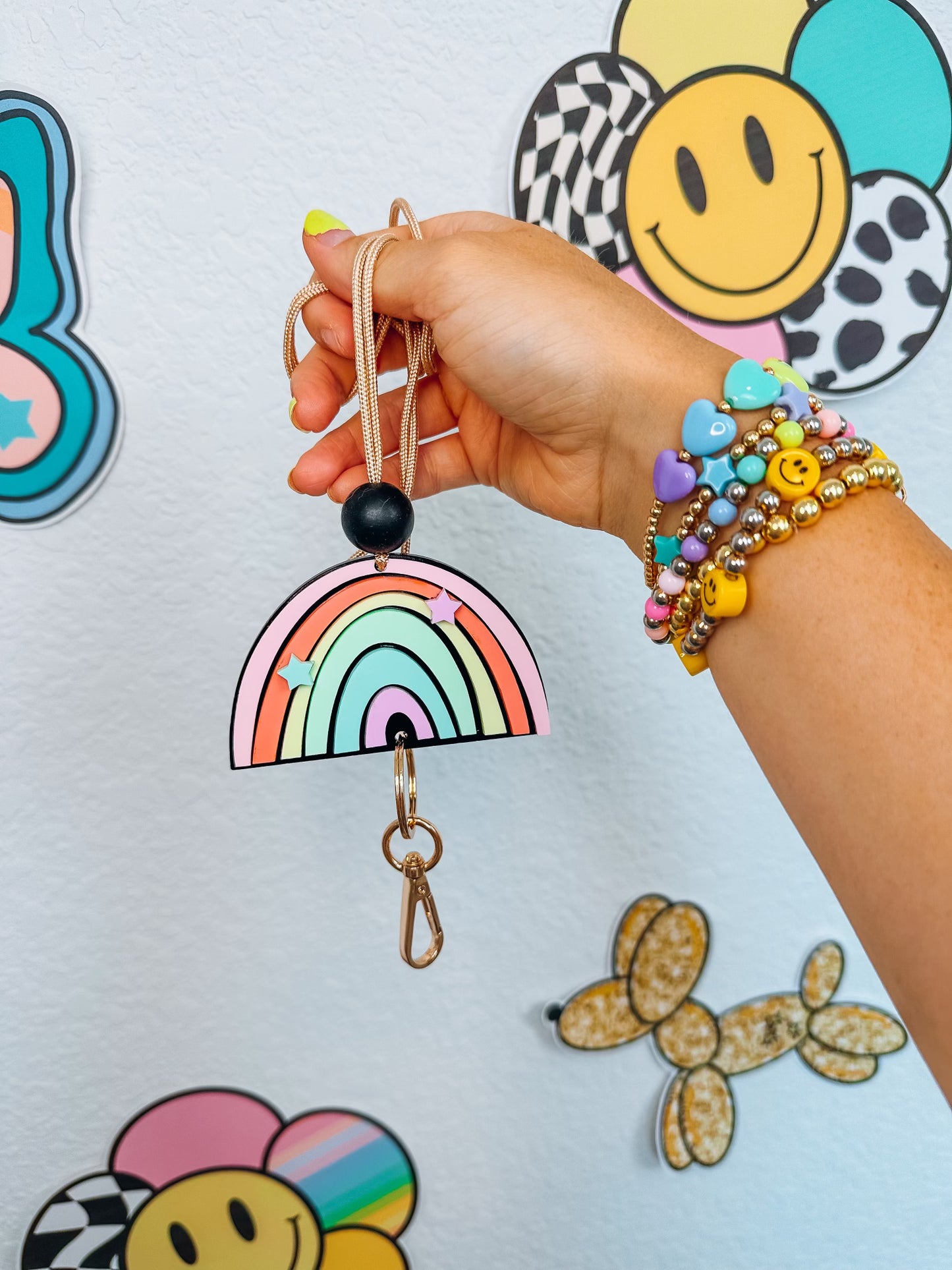 collab x rachael burnett lanyard