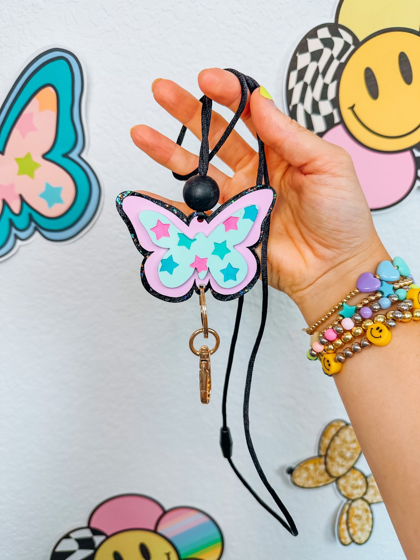 collab x rachael burnett lanyard
