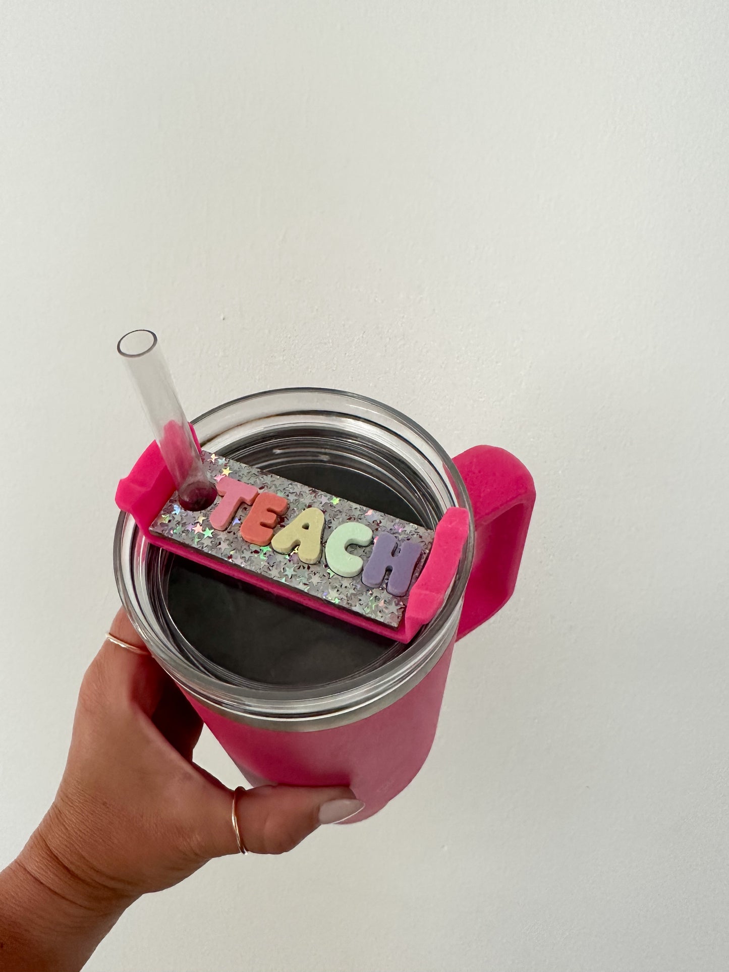 favorite cup charm / TEACH in pastel