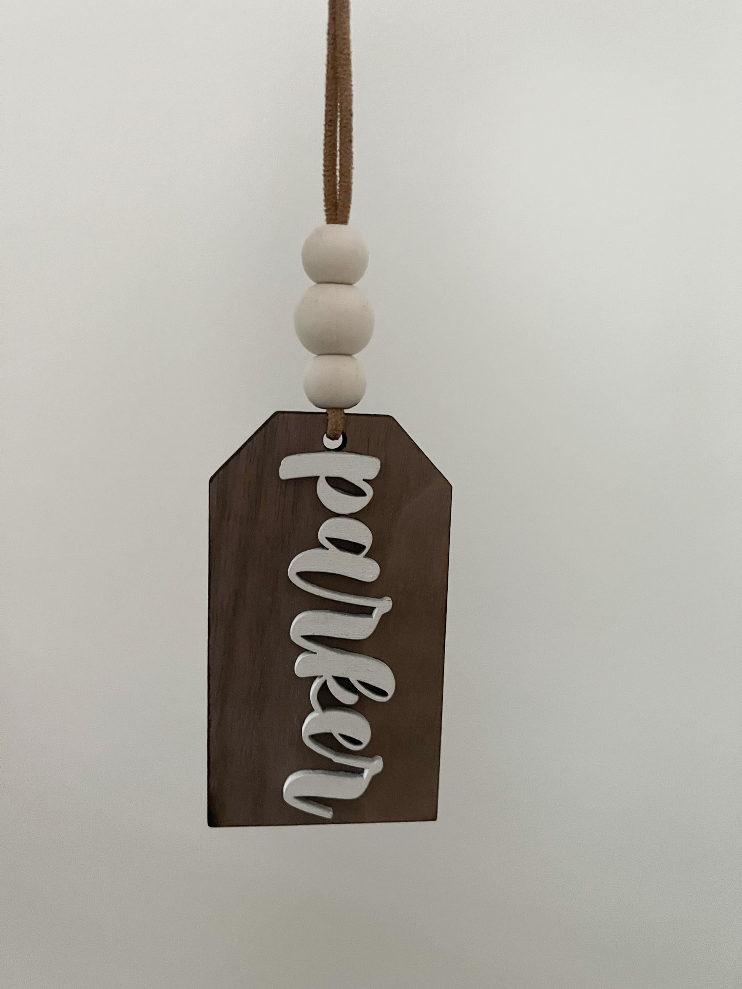 holiday stocking tag