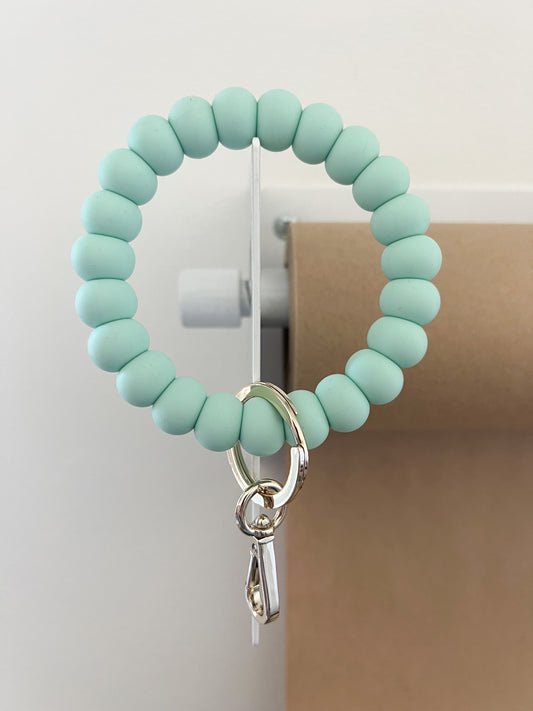 all sea glass bracelet keychain