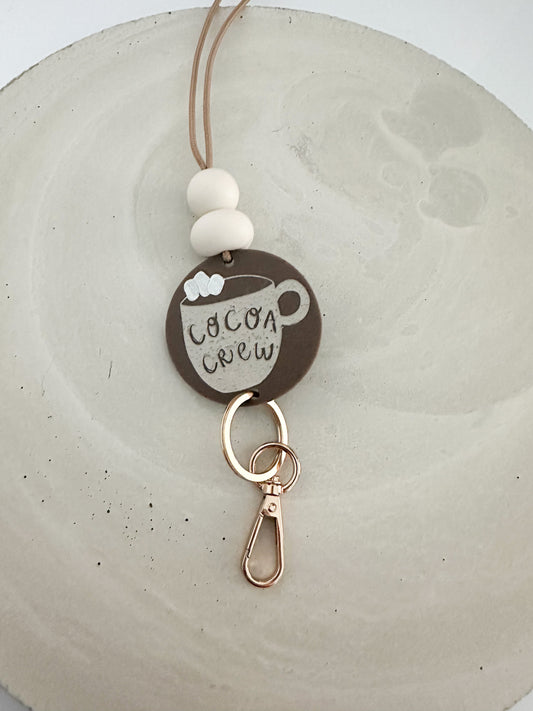 Cocoa crew lanyard