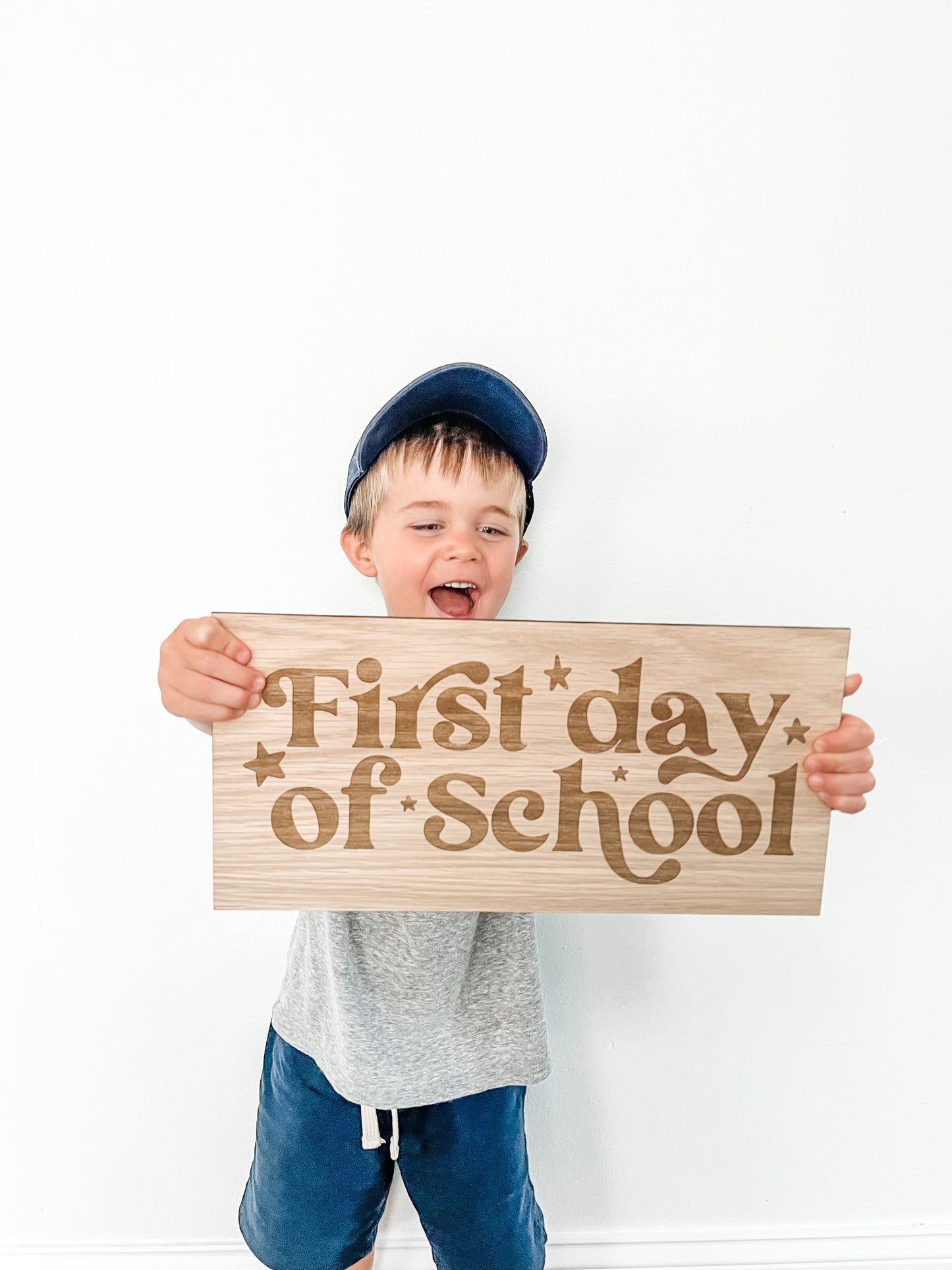first day of school sign