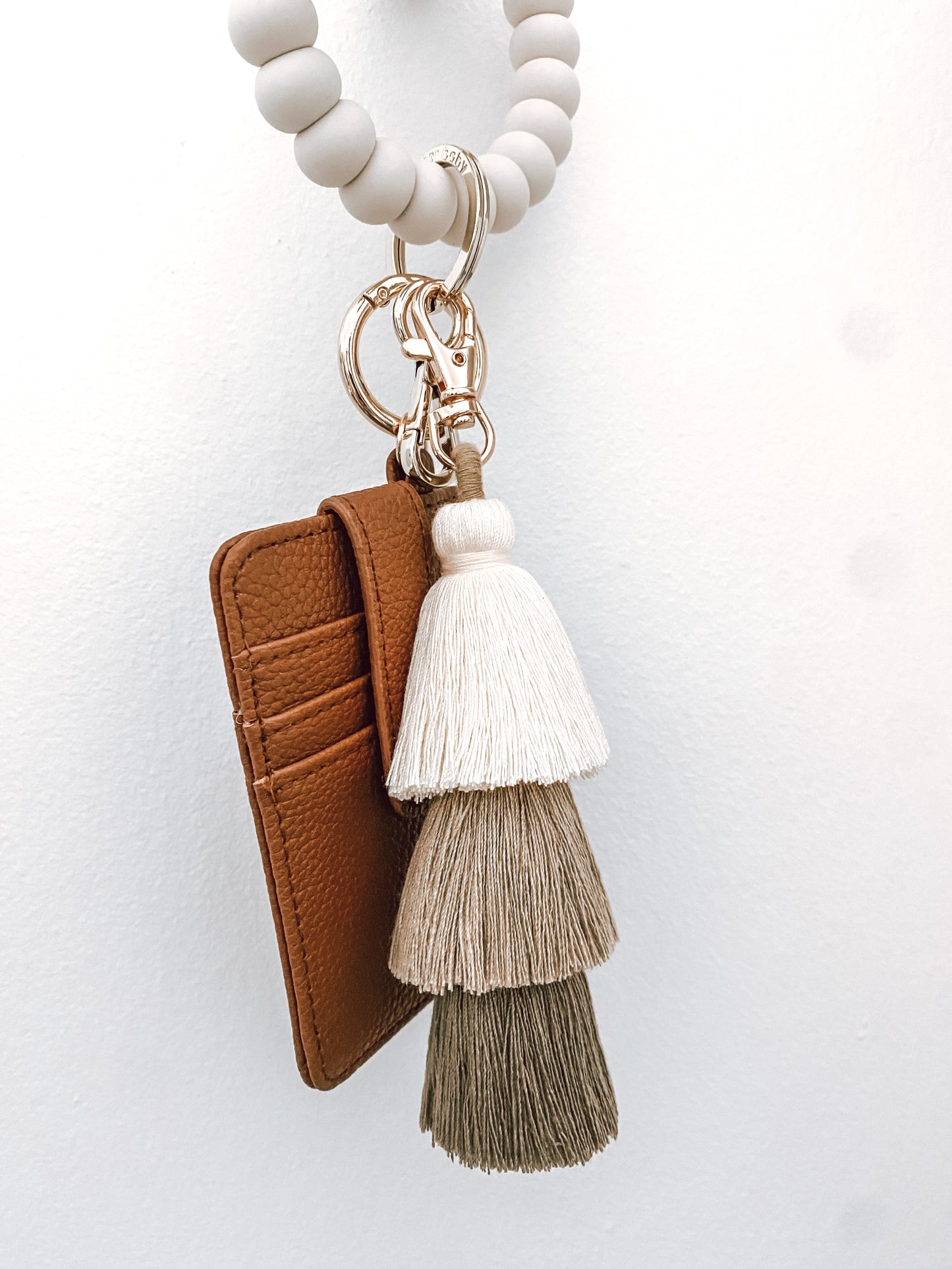 ID and card holder (bracelet keychain add on)