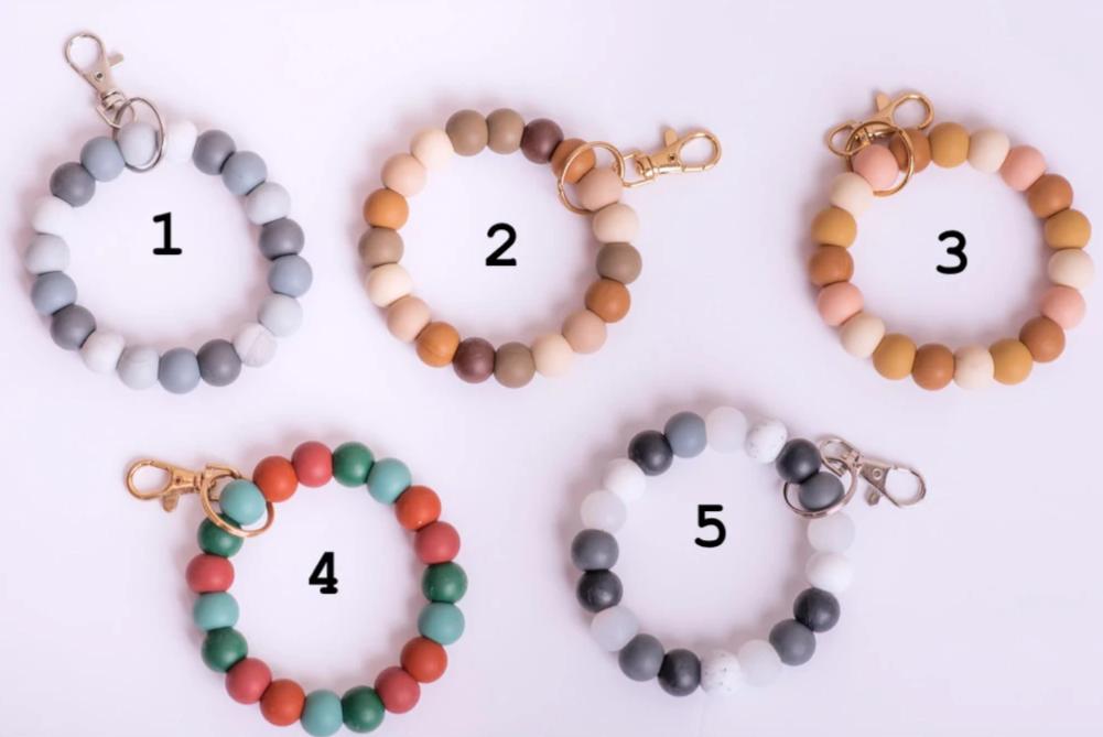 the original // bracelet keychain