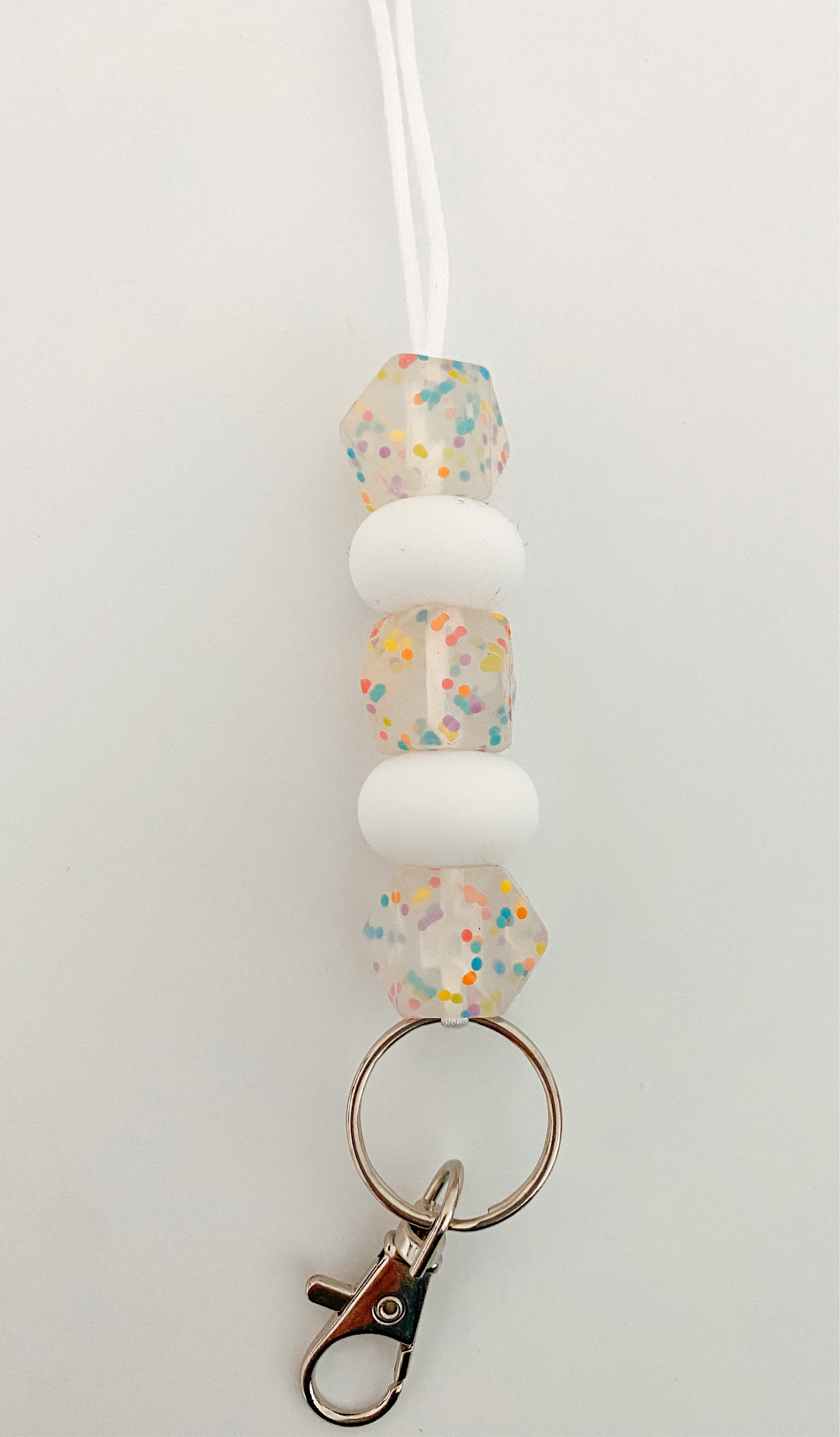 confetti lanyard