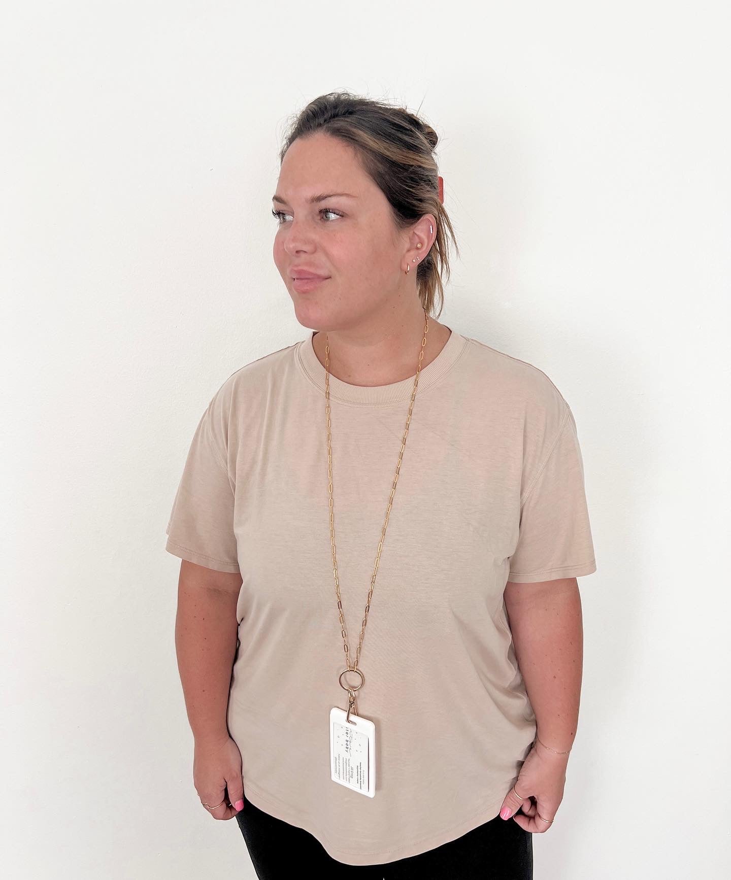 chain lanyard — paper clip