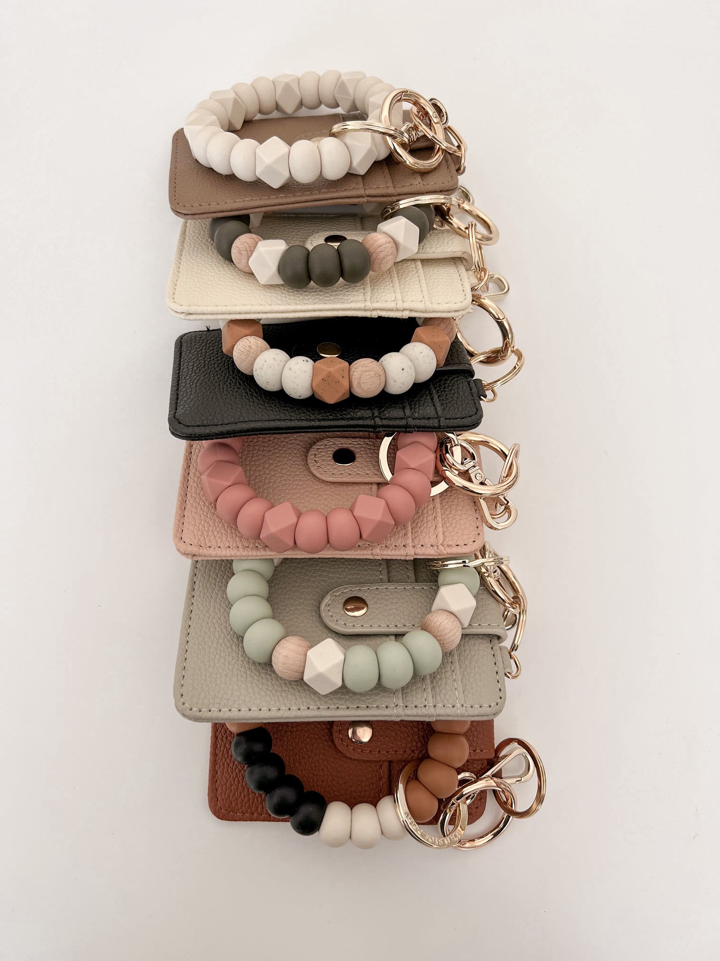 ID and card holder (bracelet keychain add on)