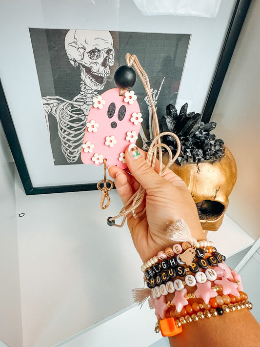 Rachael Burnett ghostie lanyard