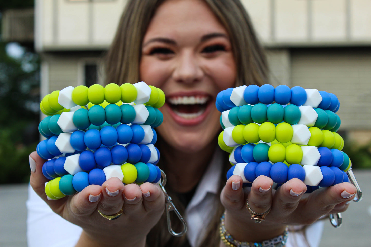 TeacherGolz x star baby // bracelet keychains