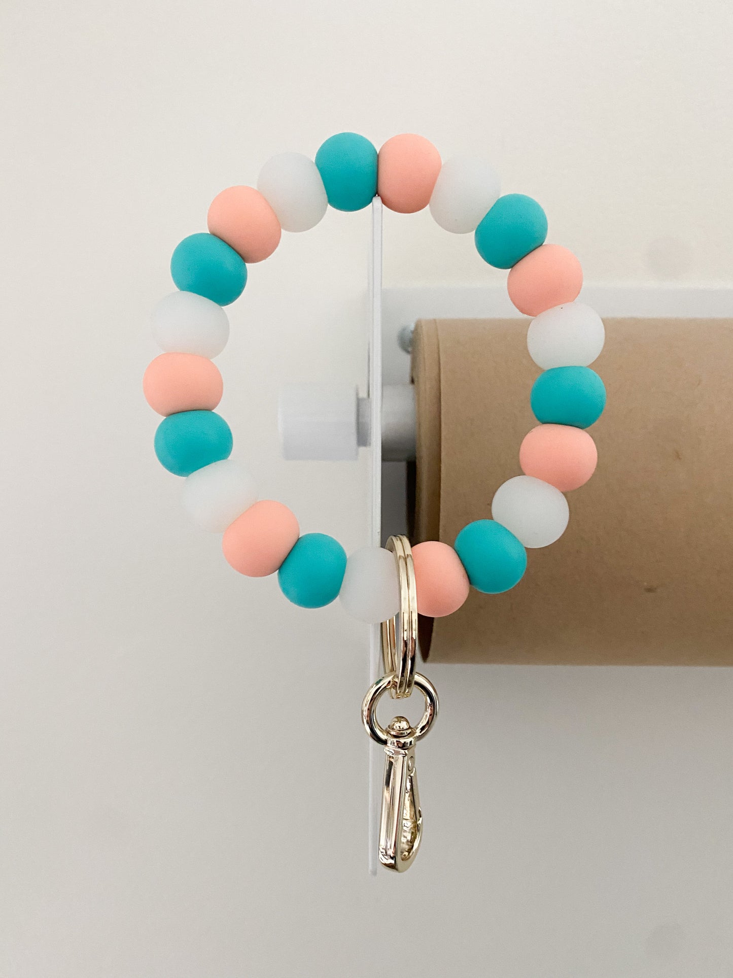 honest teacher vibes collab // bracelet keychain