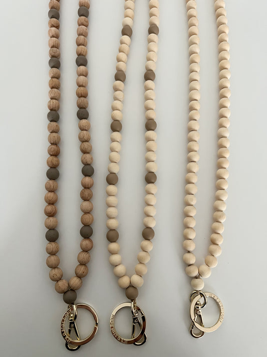 ready to ship // speckled taupe + beech wood, mocha + boho light wood, all boho light wood