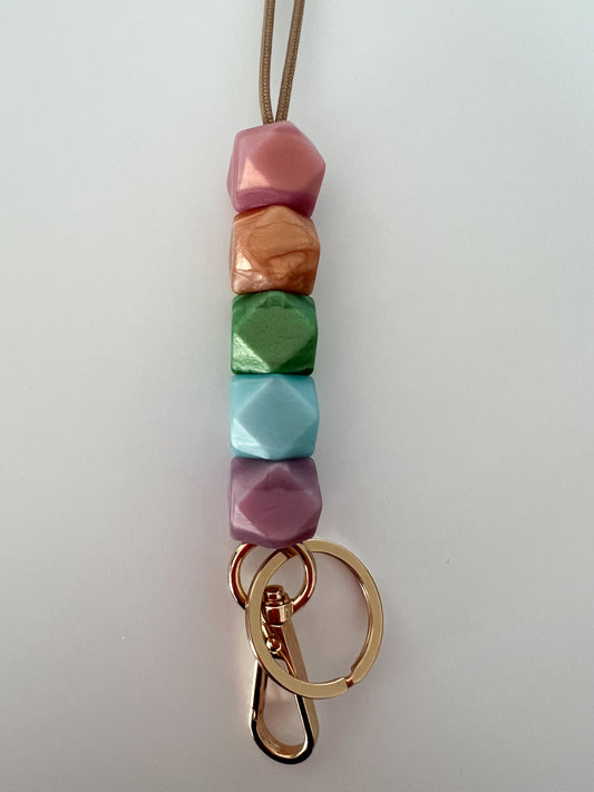 ready to ship lanyard / metallic ombré lanyard