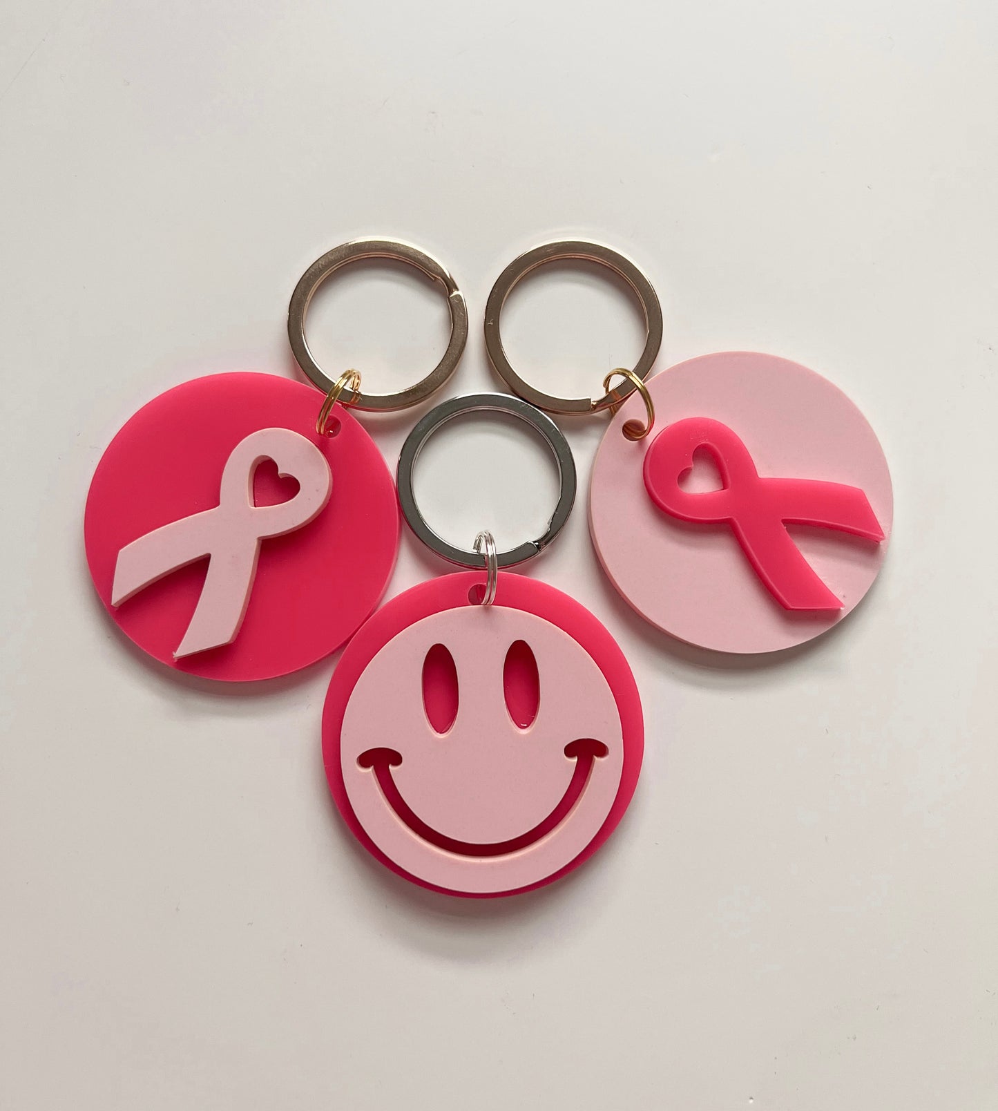 breast cancer awareness keychain