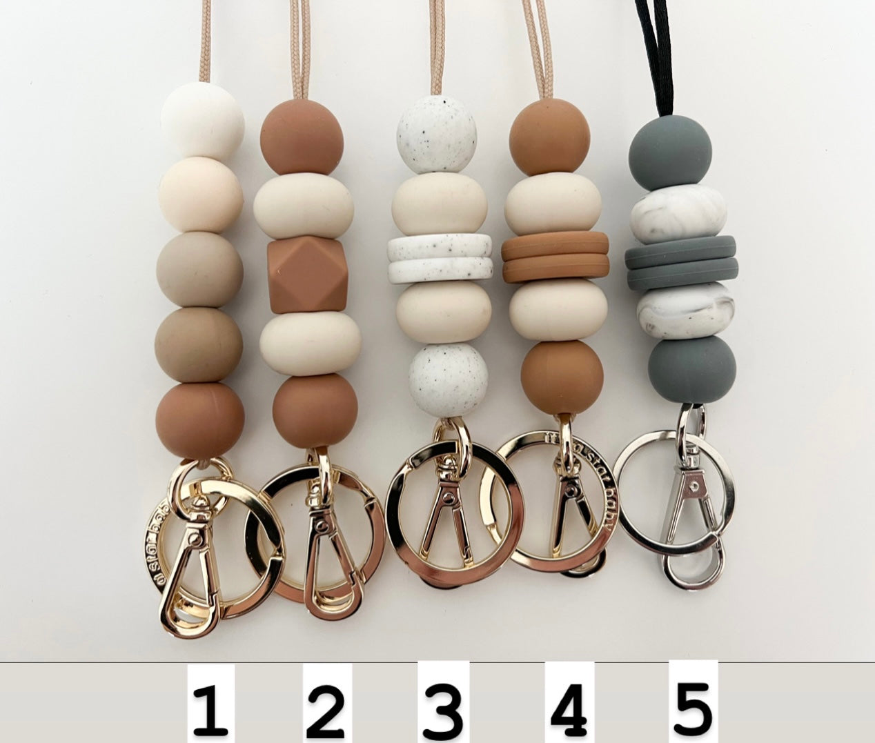 neutral lanyards (5 options)