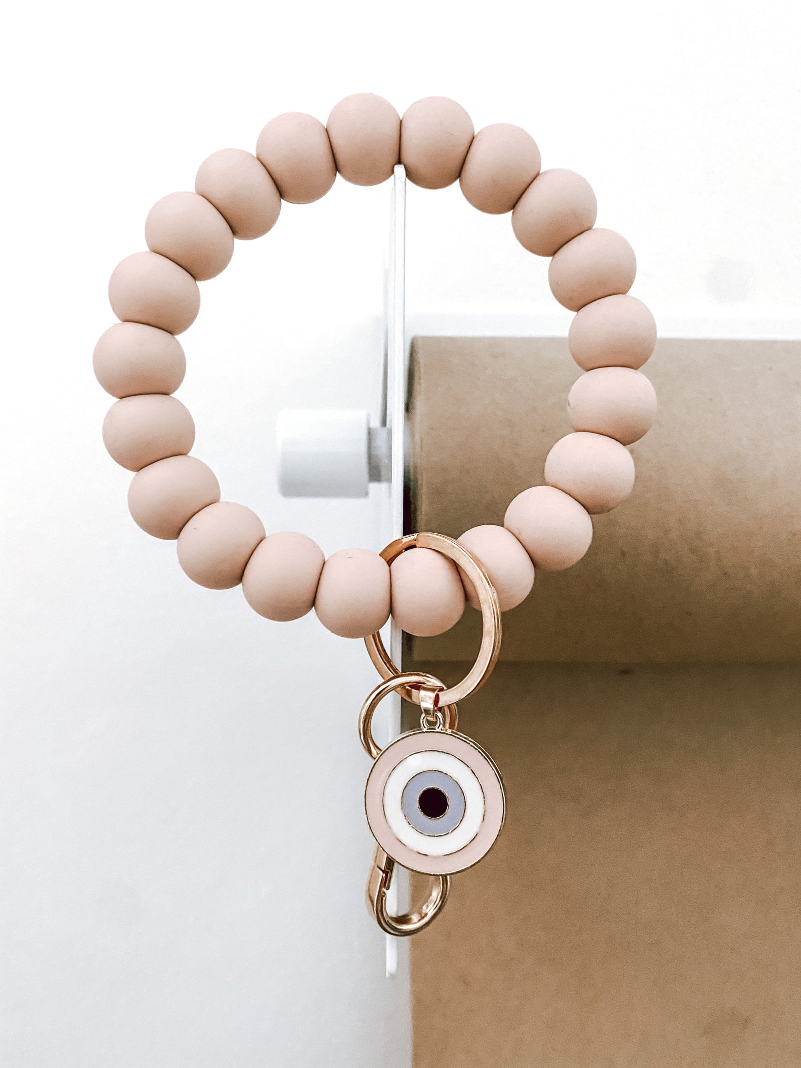 evil eye // bracelet keychain